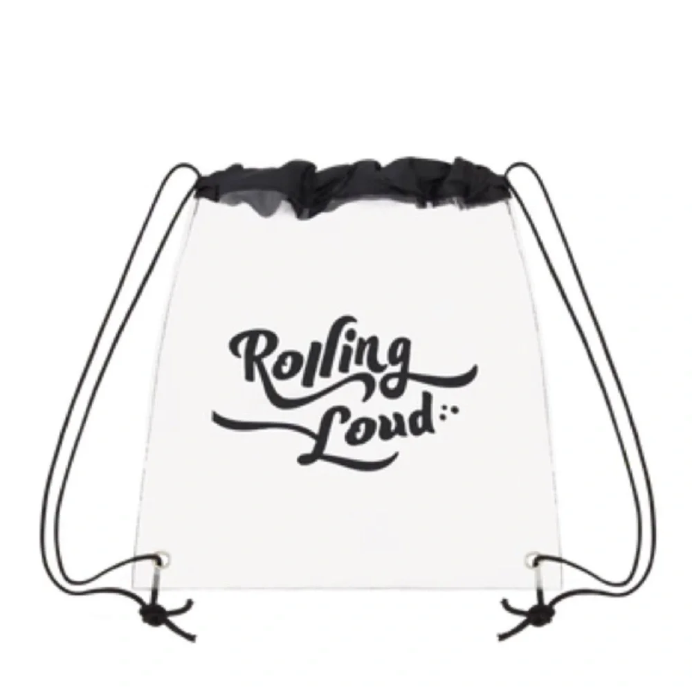 Rolling Loud | CLEAR BAG CINCHED BACK PACK - FESTIVAL APPROVED